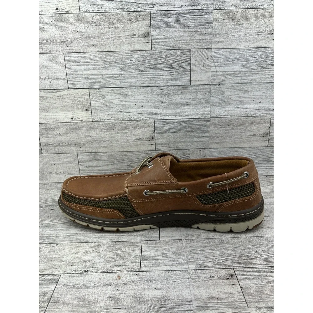 Sperry Top-Sider Men Billfish Boat Shoes Tan Leather Mesh‎ STS15061 Size 11.5 M
